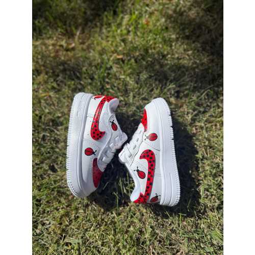 Lady bug Air Force 1’s (kids)