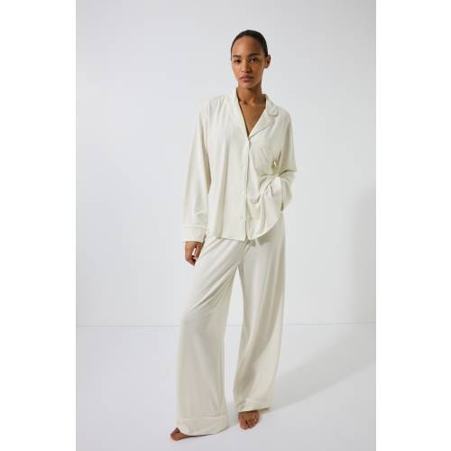 VISCOSE-BLEND PAJAMAS
