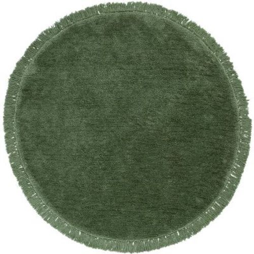 Vermont VRM575 Hand Tufted Indoor Area Rug - Green - 6' Round - Safavieh
