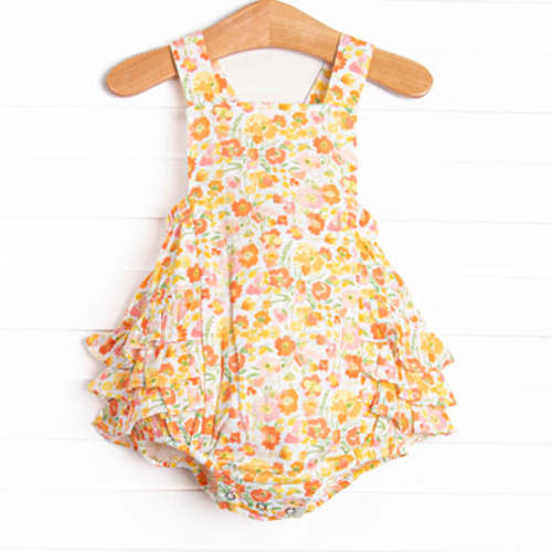 When the Sun Sets Muslin Bubble, Pink – Stitchy Fish