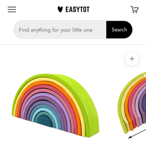 12 Pcs Large Wooden Rainbow Stacking Blocks In Pastel/macaron Colors