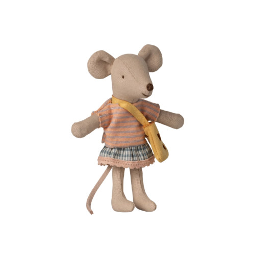 Little sister mouse with bag - Maileg USA