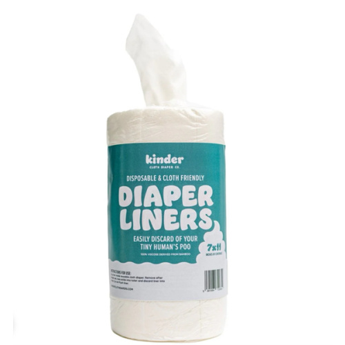 Disposable Cloth Diaper Liners made of Bamboo Viscose – Kinder Cloth Diaper Co.