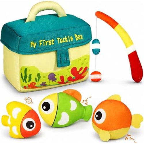 My First Sports Bag Baby Toys Plush Sensory Ball Set for Babies 0-12 Months