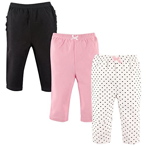 Hudson Baby Baby Girls' Cotton Pants and Leggings