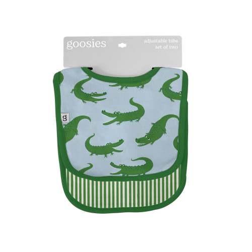 Bib Set - Blue Alligators