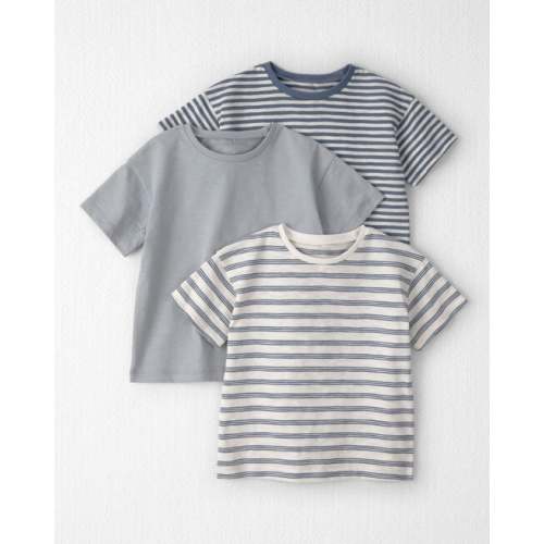 Toddler Boy 3-Pack Organic Cotton Tees in Stripes - Little Planet | Carter's
