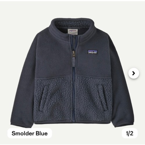 Patagonia Baby Cozy Fluff Fleece Jacket