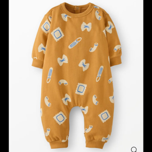 Baby Oversized French Terry Romper