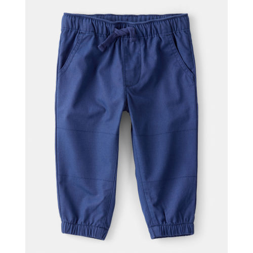 Baby Boy  Cotton Everyday Pull-On Jogger - Navy - Carter's | Carter's