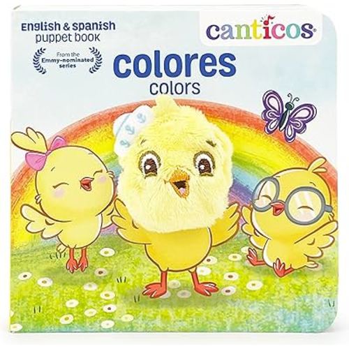 Canticos Colores libro de marionetas / Colors Puppet Book (Bilingual)
