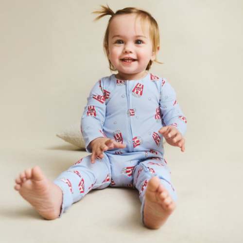 The Billie Short Sleeve Zip Romper