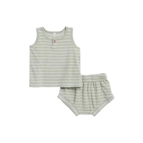 Terry Tank & Shorts Set