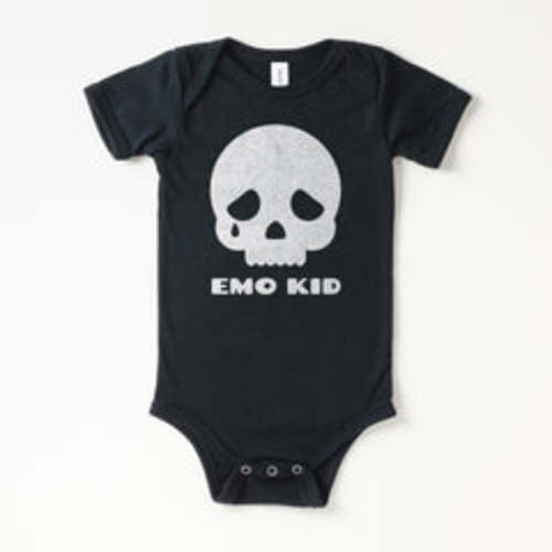 Emo Kid Baby Onesie | All The Small Tees