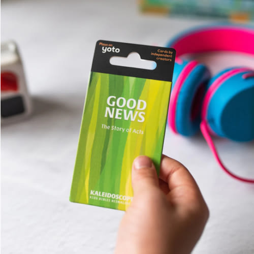 Good News: The Story of Acts Yoto Card – Kaleidoscope