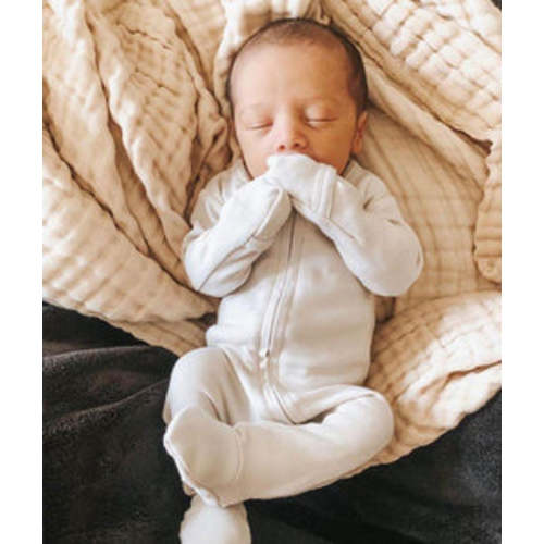 Baby Long Sleeved Jumpsuit With Flap – Teeny Mini Me