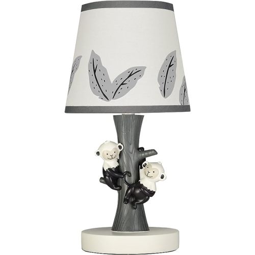 Lambs & Ivy Jungle Party Tree with Monkeys Lamp with Shade & Bulb