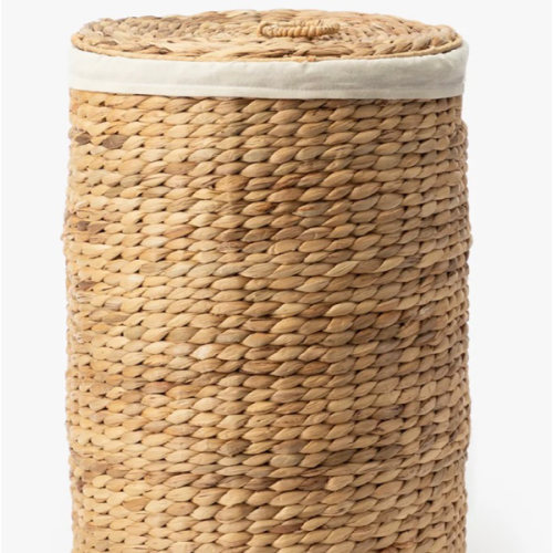 Round Water Hyacinth Basket