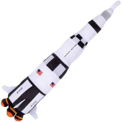 ArtCreativity Stuffed Saturn Rocketship Plush Toy