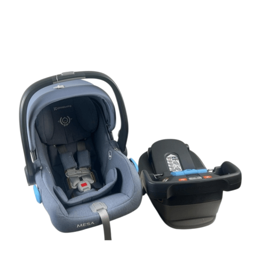 UPPAbaby MESA Infant Car Seat, 2021, Henry (Blue Marl)