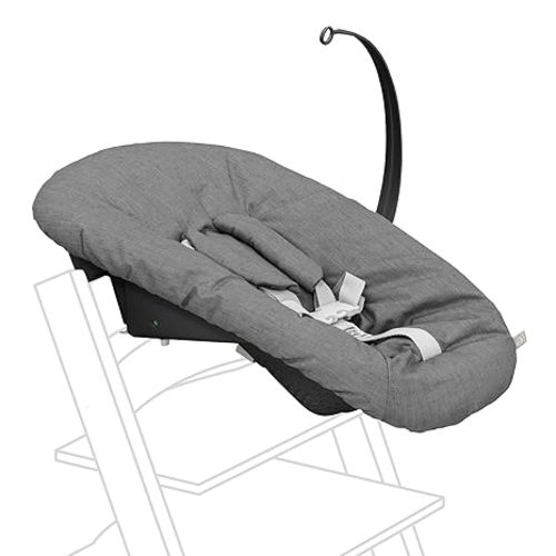 Tripp Trapp Newborn Set, Grey - Convert The Tripp Trapp Chair into Infant Seat for Newborns Up to 20 lbs - Cozy, Safe & Simple to Use - Compatible with Chairs After May 2003