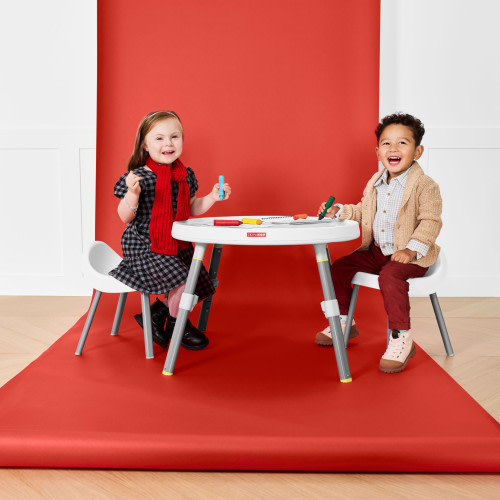 Skip Hop 3-Stage Activity Center and Kid Chairs Bundle - Silver Lining Cloud