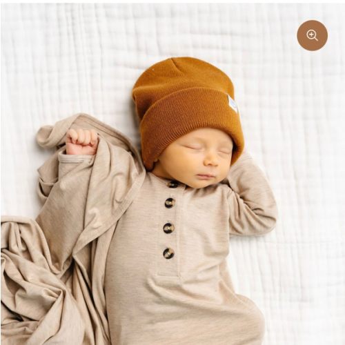Beanie - Camel Brown