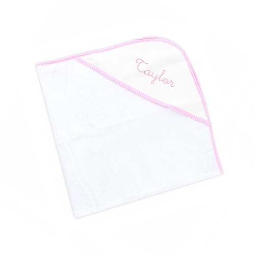 Gingham Hooded Towel