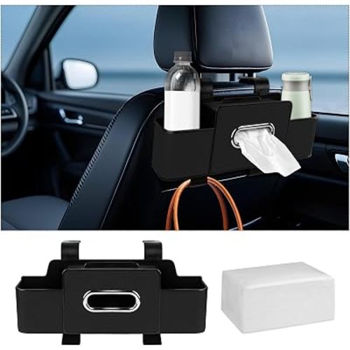 Car Back Seat Organizer with Tissue and Storage Hook