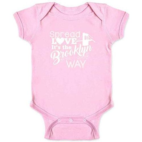Pop Threads Spread Love Its The Brooklyn Way Infant Baby Boy Girl Bodysuit