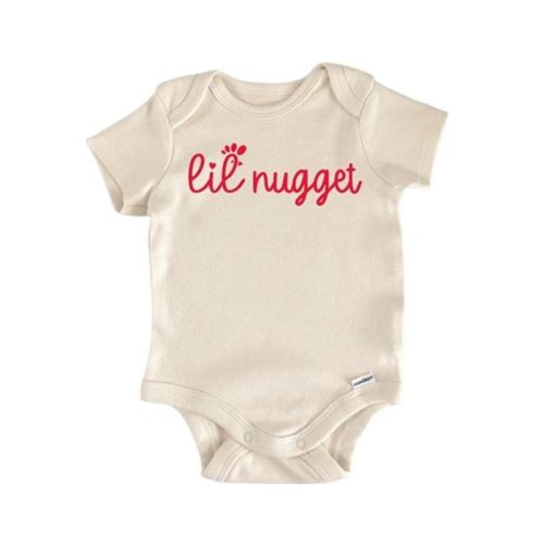 Chicken Nugget Foodie Newborn Baby Onesie® Bodysuit GS1