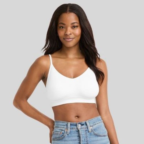 Jockey Generation™ Women's Seamfree® Stretch Cami Bralette - White XL