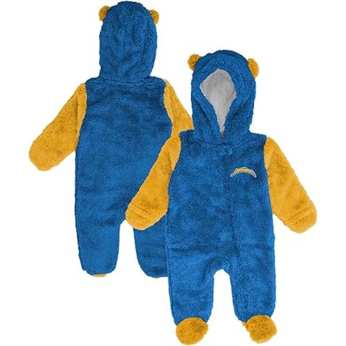 Outerstuff Newborn & Infant NFL Stay Napping Fleece Bunting Full-Zip Sleeper