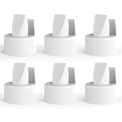[6-Count] Papablic Duckbill Valves for Spectra and Medela, Replaceable Duckbill Valves for Spectra S1 Spectra S2 valves and Medela Pump in Style, BPA/DEHP Free