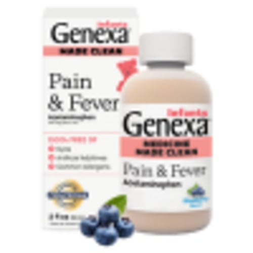 Infants' Pain & Fever Pain Reliever – Fever Reducer
| Genexa