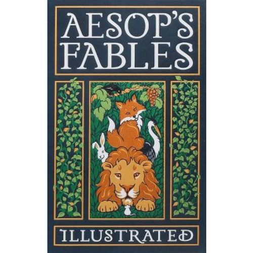 Aesop's Fables Illustrated - (Leather-Bound Classics) (Leather Bound)
