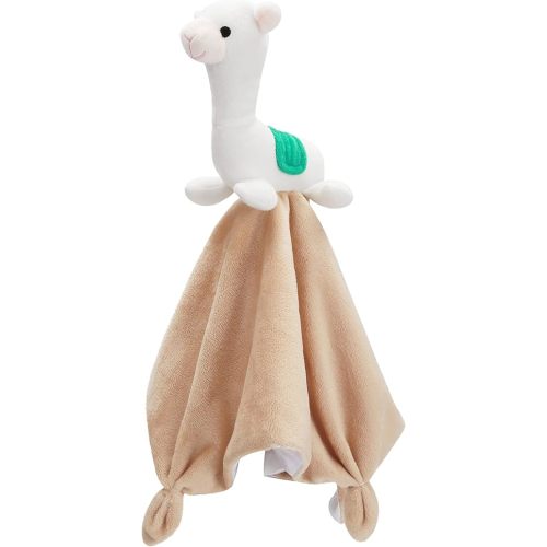 Pro Goleem Llama Security Blanket Soft Loveys for Babies for Boys and Girls Newborn Lovie Infant Blankie Llama Baby Stuff Baby Snuggle Toy Stuffed Animal Baby Gifts 14 Inch