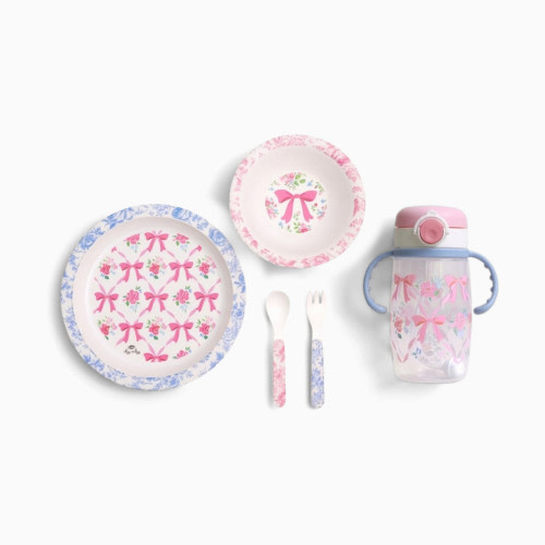 Itzy Ritzy Bistro and Sips Gift Set - Ribbons & Roses, 6m+