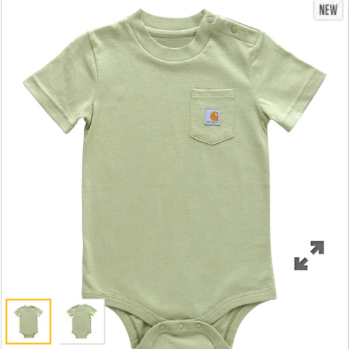 Kids' Short Sleeve Pocket Bodysuit (Infant) | Rit Dye Collection & Kit | Carhartt