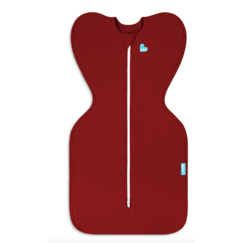 Swaddle Up™ 1.0 TOG Cotton | Maroon, Medium