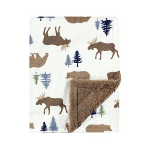 Velvety Plush Blanket with Fuzzy Trim and Soft Underside