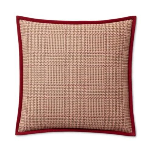 Hallie Checked Decorative Pillow, 18" x 18"