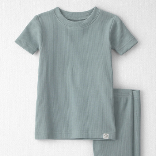 Baby 2-Piece Organic Cotton Ribbed Pajamas - Little Planet | Carter's