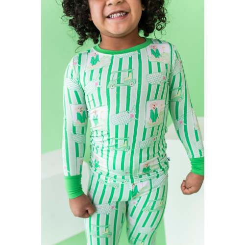 It's a Masters-Piece Kids Pajamas- Green