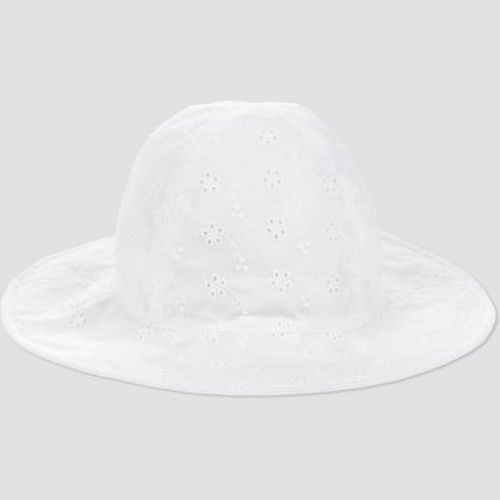Carter's Just One You®️Baby Girls' Eyelet Swim Hat - White 6-12M
