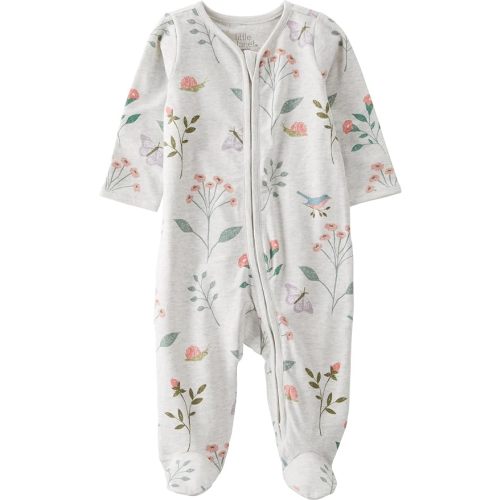 little planet by carter's Baby Sleep and Play Made With Organic Cotton (Botanical Butterfly, 9 mo)
