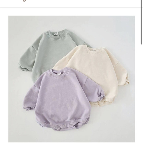 Baby Sweatshirt Romper – Teeny Mini Me