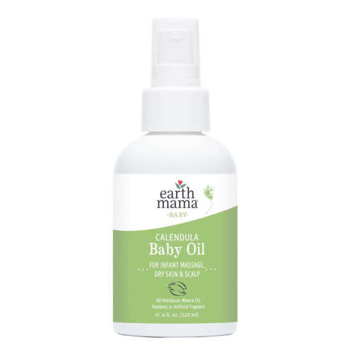 Earth Mama Organics Calendula Baby Oil - Safe & Gentle – Live Healthillie
