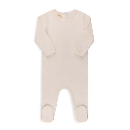 Cable Pointelle Flat Collection - Footie