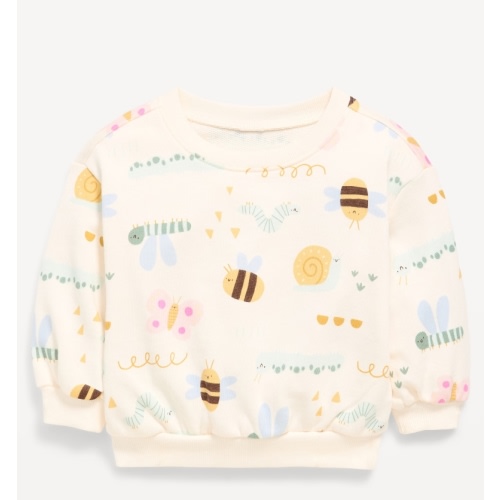 Printed Crew-Neck Sweatshirt for Baby